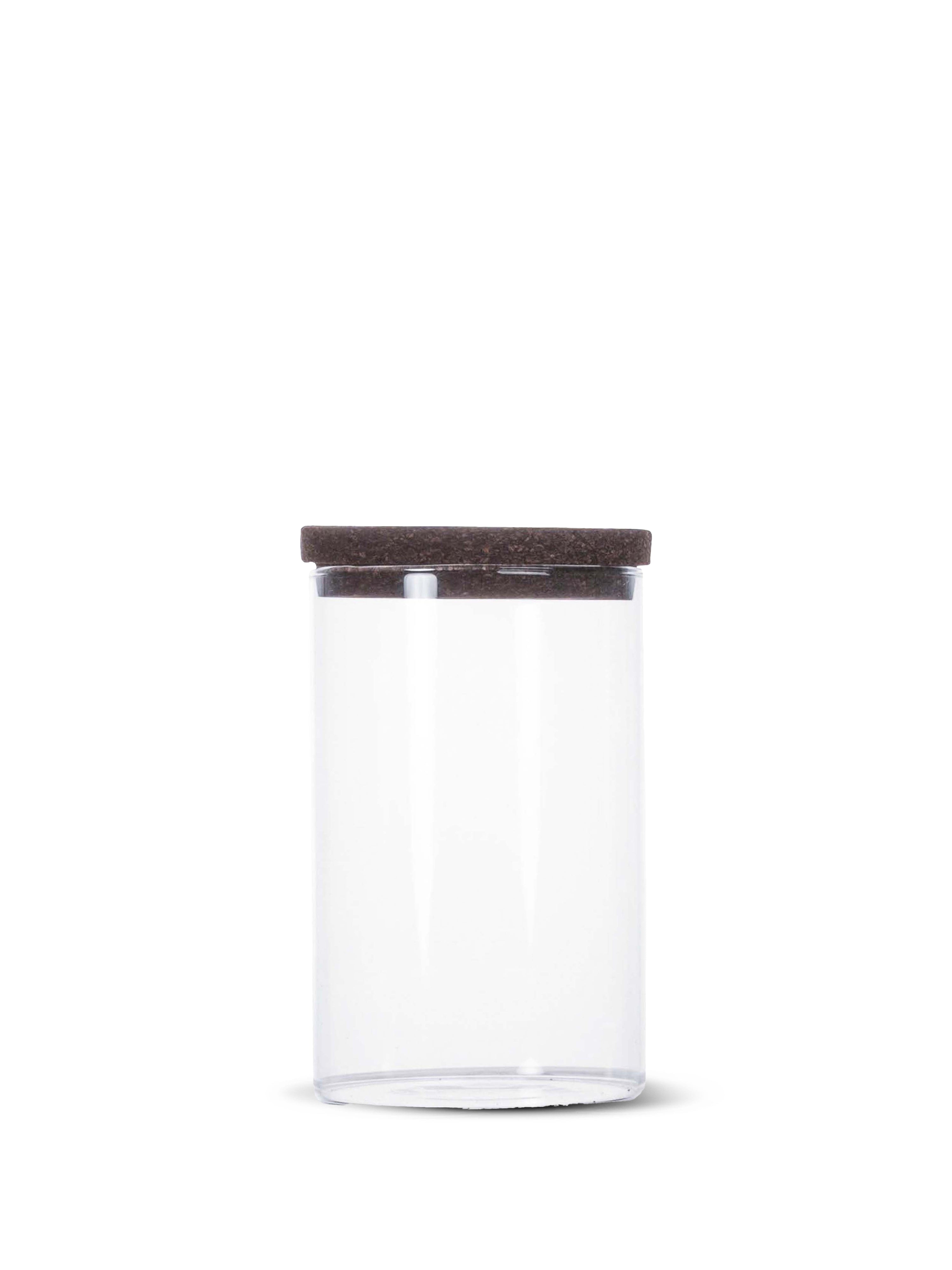 Nature burk med korklock medium