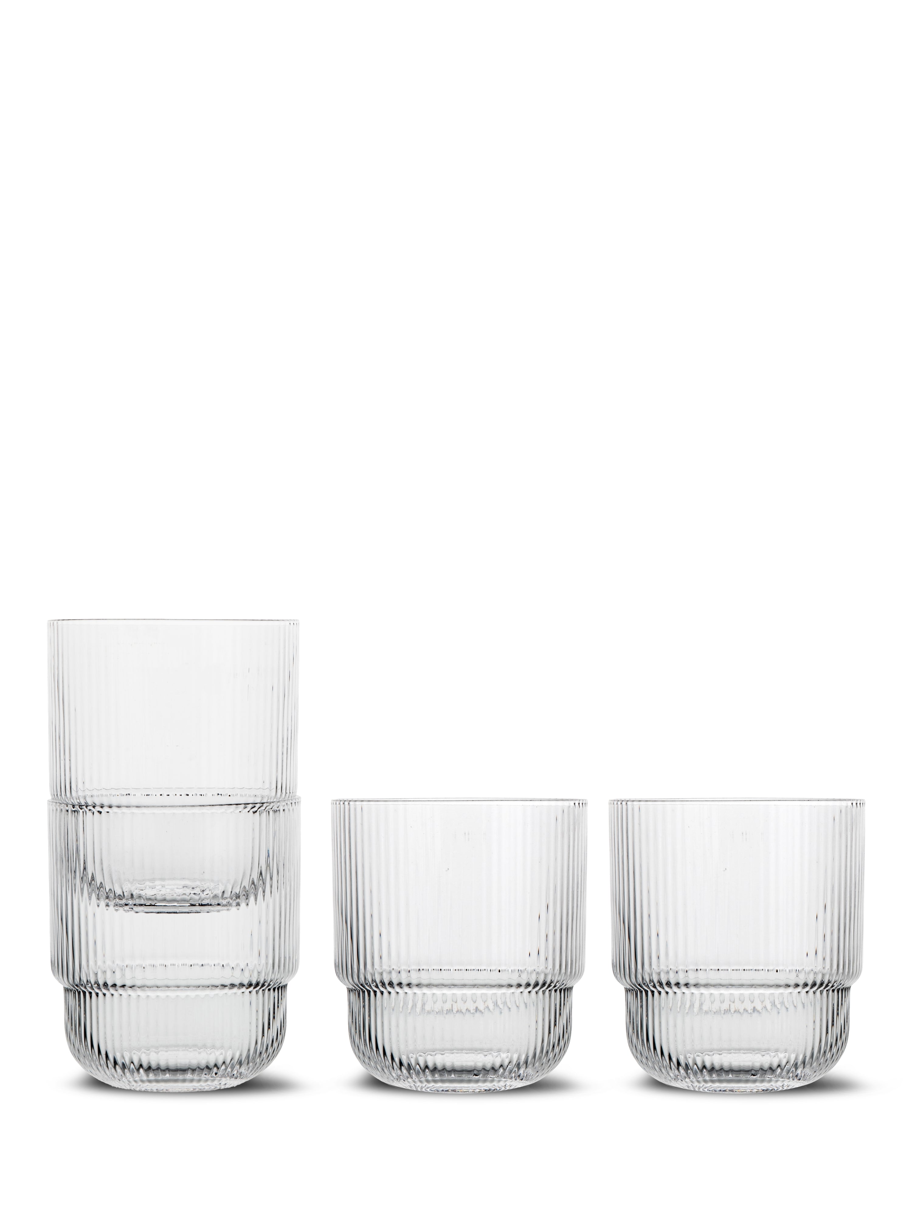 Blanka dricksglas, 4-pack