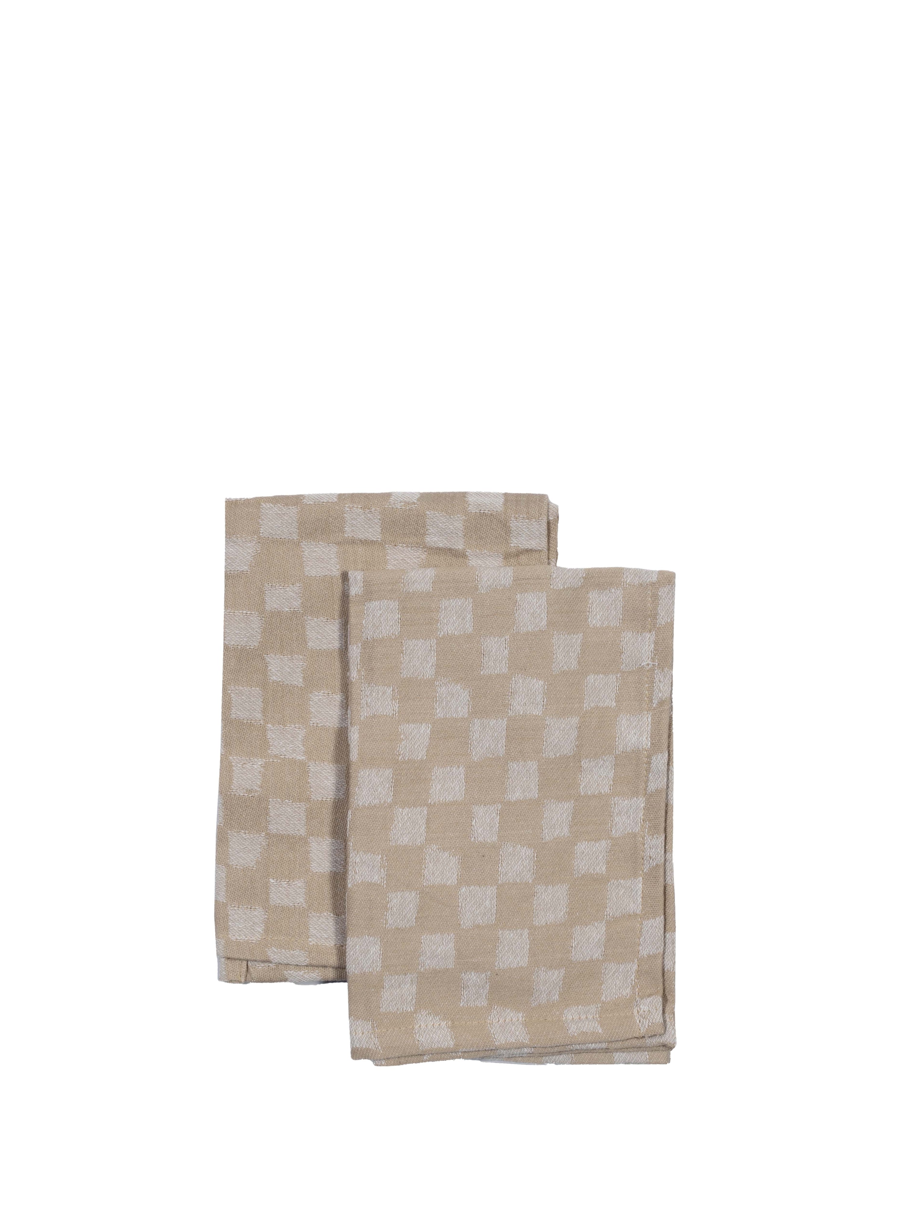 Bomullsservett Checki 2-pack