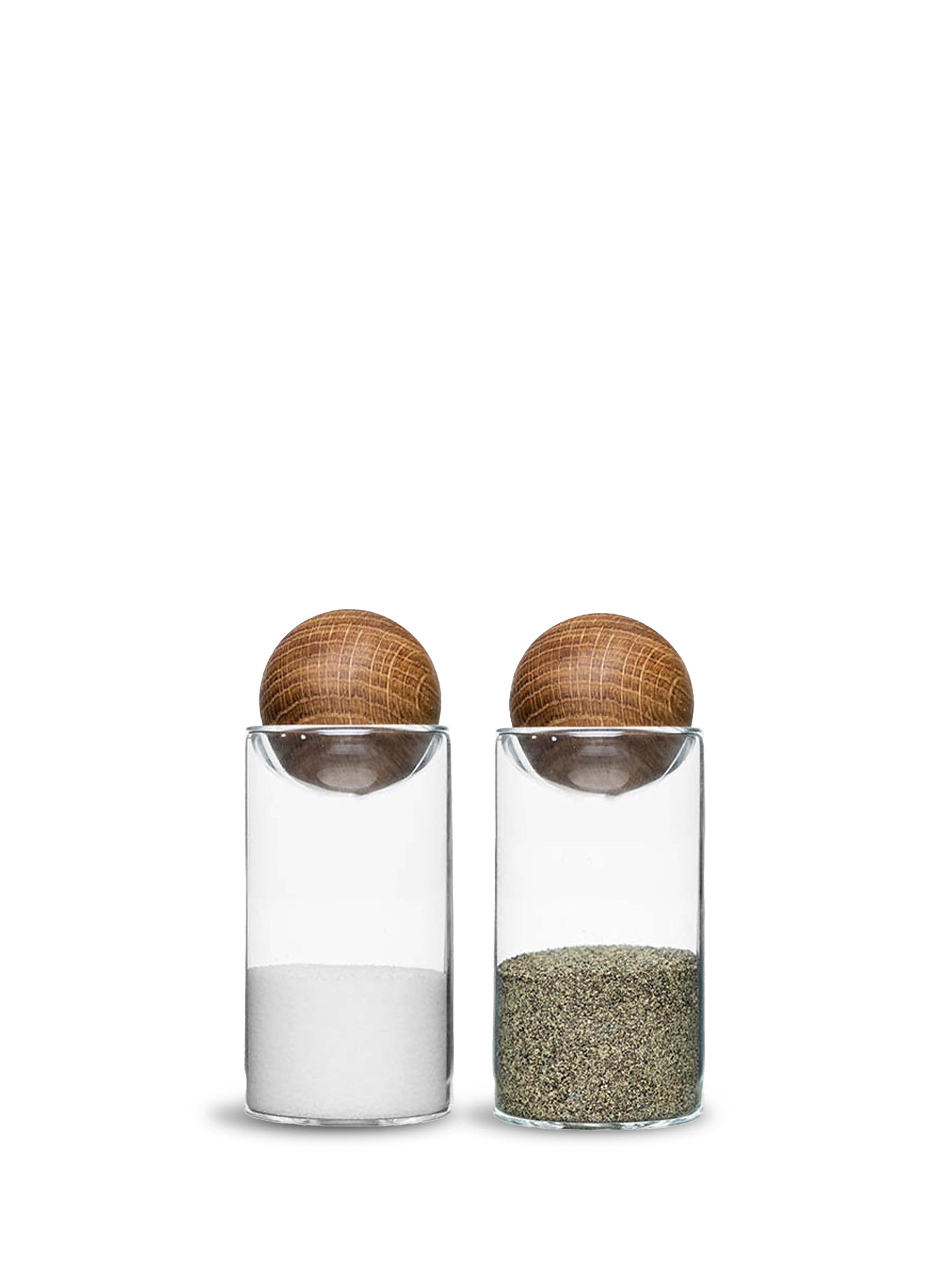 Nature salt- och pepparset med ekkork, 2-pack
