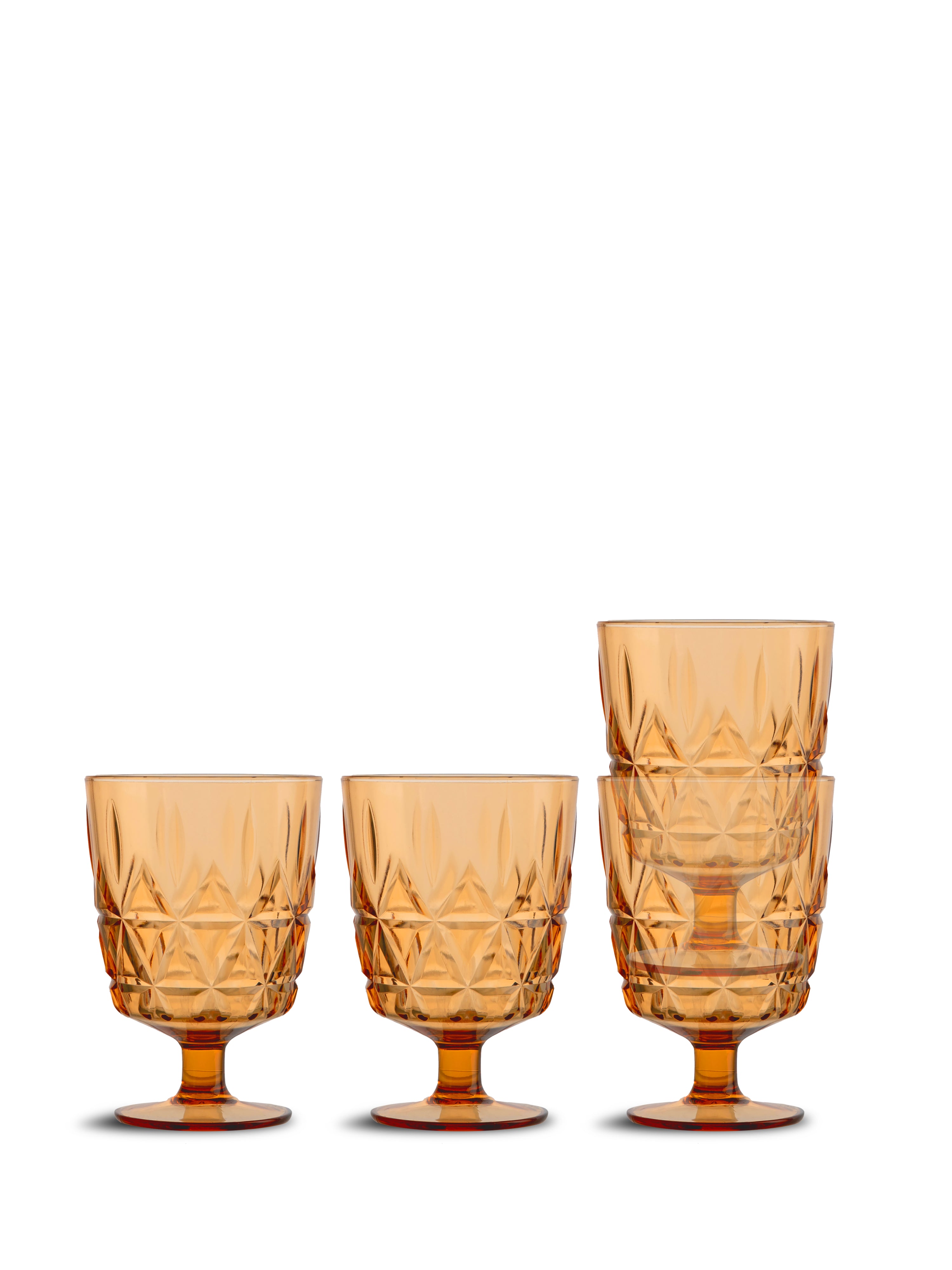 Picknick Juni glas, 4-pack