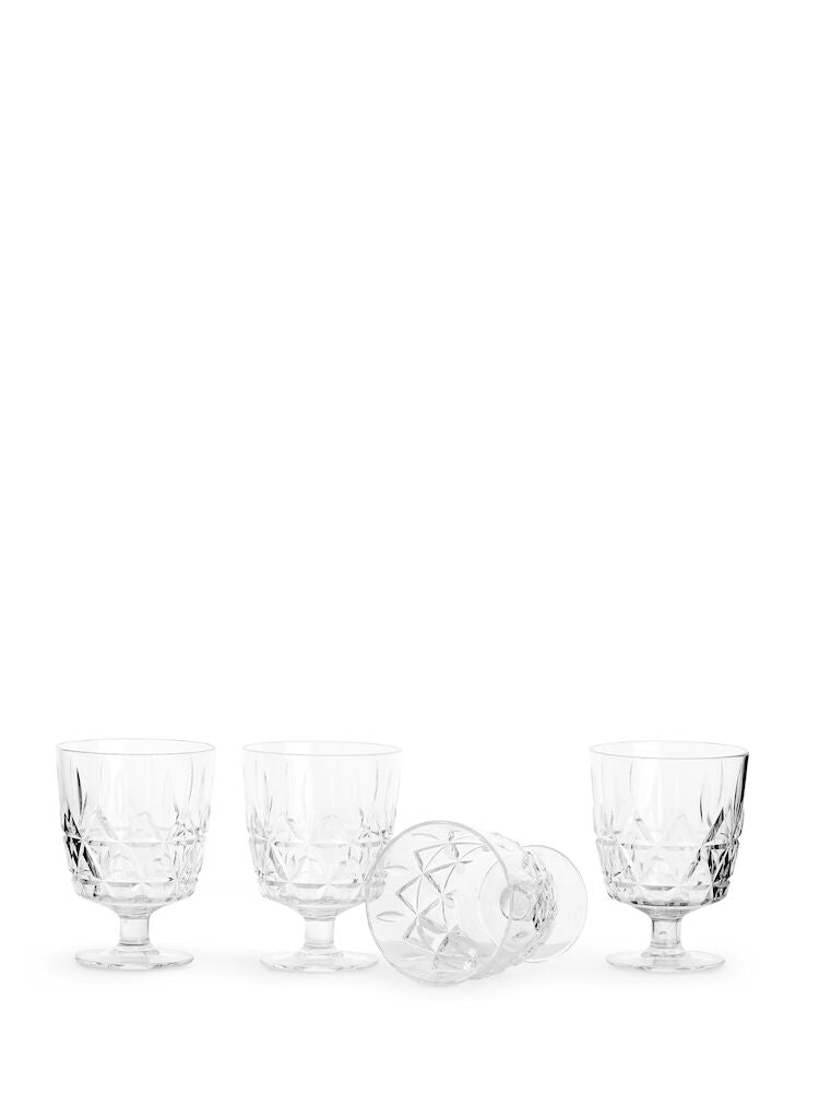 Picknick Juni glas, 4-pack